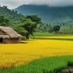 농촌관광기획사 자격증 시험 난이도 - Here are three image generation prompts based on the provided text about rural tourism in India: