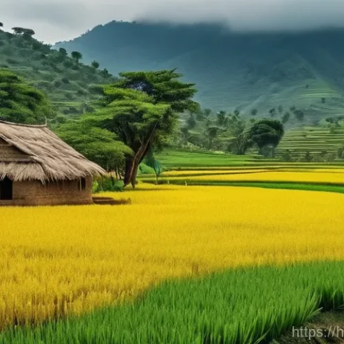 농촌관광기획사 자격증 시험 난이도 - Here are three image generation prompts based on the provided text about rural tourism in India: